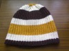 808 Acrylic Fashion Ladies White Knitting Hat