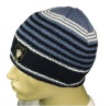Wholesale 100% Acrylic Men's Fashion Colorful Stripes Knitted Beanie Cap Hat-Various Colors