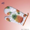 Wholesale 100% cotton printed kitchen mitten