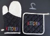 Wholesale Embroidery oven mitten & pot holder