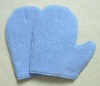 Wholesale microfiber glass cleaning mitten