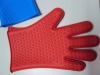 Wholesale heat resistant silicone oven mitten
