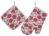 Wholesale printing slip-resistant Oven Mitten potholder