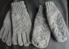 Wholesale knitted gloves/ mitten