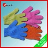 Wholesale 2010 the most popular viscose bath glove with good quality