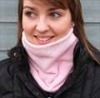 Wholesale new lady pink fleece neck warmer