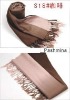 Wholesale Stylish winter pashmina scarf coffee color