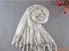 Wholesale fashion winter scarf with silver