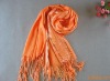 Wholesale fashion winter scarf with silver