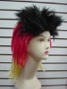 one dollar Football and Sports fan hair wig