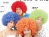 Wholesale high quality fooball fan and festival wigs