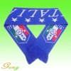Jacquard sports scarves for fans