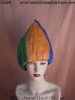 one dollar colorful fans beautiful hot sell hair wigs