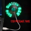 Wholesale USB Message fans with customer's logo