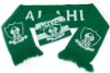 Wholesale Jacquard scarf & cap set / Sports scarf&cap set / Football team scarf