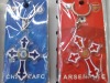 Wholesale fashion Cross key ring