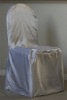 Wholesale Polyester satin chair cover /Polyester banquent chair cover