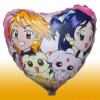 Wholesale 18" mylar balloon heart shape