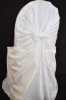 Wholesale white polyester universal chair cover
