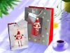 Wholesale HOT 2011 Red Leaves 3d Handmade Paper gift Bag PS01