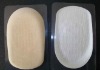 Wholesale PU GEL HEEL PADS WITH LIGHT YELLOW FABRIC