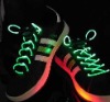 Wholesale 2011 LED flat nylon fashion shoelace