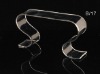 Wholesale Double S -shaped Acrylic Shoe Display
