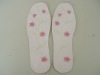 Wholesale embroidery shoe insole/pad