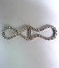 Wholesale fashion new stylish crystal alloy shoe buckle