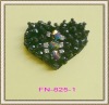 Wholesale fashion black flower shoes accessories