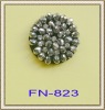 Wholesale fashion black flower shoes accessories