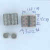 Wholesale 2011New style platind nickel shoe buckle