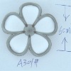 Wholesale (New listing)2011Fine platice shoe buckle