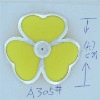 Wholesale 2011 New style high-quality plastic hot shoe flower