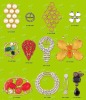 Wholesale Fashion Acrylic / Rhinestone Ornament for Shoes
