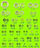 Wholesale Fashion Brass Eyelets for Shoes or Bags