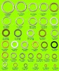 Wholesale Fashion Round Rings O Rings for Shoes