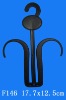 Wholesale black plastic sandshoes hanger