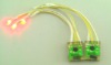 Wholesale LED Shoe Decoration glitter shoe light