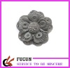 Wholesale latest fashional shoe decoration/shoes flower