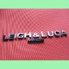 Wholesale 3D plastic unattached letter PVC bags tag