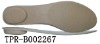 thin TPR lady shoe part