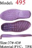 Wholesale pvc sole of shoes