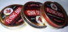 Shoe polish in tin