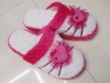 Wholesale lady fashion indoor slipper ,