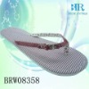 Wholesale fashion canvas lady beach sandal