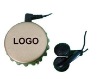 Wholesale Bottle Cap Shape FM Auto Scan radio