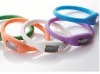 ion silicone sports led watch