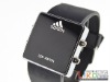 Wholesale Fashion LED watches with silvery case and silcone strap ED003
