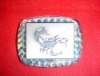 Wholesale solar power lcd flashing funny photo frames